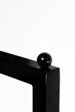 Heavy Duty 6-Way Step Arm Clothing Rail – Adjustable Retail Display Stand on Wheels Adjustable Black Retail Display Stand with Castors & Brakes