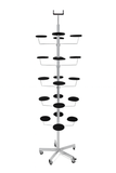 5-Tier Hat Display Stand - 20 Millinery Arms