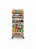Black  Heavy Duty 6 Tier Stackable Display Basket
