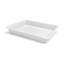 Heavy Duty Plastic Butcher Tray – Meat & Deli Display Tray (White)