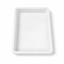 Heavy Duty Plastic Butcher Tray – Meat & Deli Display Tray (White)