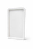 Heavy Duty Plastic Bakery Display Tray – Pastry & Food Display Tray (White)