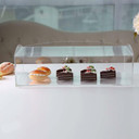 Acrylic Bakery Pastry Display Case Stand Cabinet Cakes Donuts Cupcakes Pastries