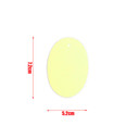 1000 Unstrung Egg Shape Clothes/ Garment Reference Stock Ticket/ Tags/ Labels