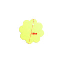 1000 Unstrung Flower Shape Clothes Garment Reference Stock Ticket/ Tags/ Labels