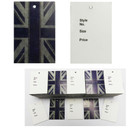 1000 Unstrung Union Jack Designer Tickets For Tagging Clothes Prices,style,size