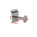 Faceout Straight Arm For Slatwall  Clothing Hangers And Retail Display