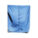 Blue Clothes Garment Rail Protective Waterproof Nylon Zipped Cover