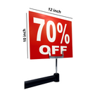 Red Display Cards Signs - 70% OFF