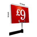 Red Display Cards Signs - £9