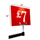 Red Display Cards Signs - £7