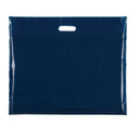 Plastic Plain Blue Carrier Bags