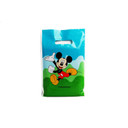 Plastic Blue Micky Mouse Printed Carrier Bags-100