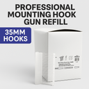 35mm Strong J Hooks Barbs Pins Attachments-5000