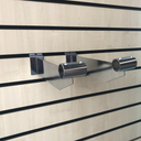 25mm Slatwall Tubing Bracket(Pair) Tubing Hanging System For Retail Display