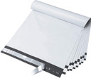 100x 12'' X 16'' Plastic White Grey Mailing Bags