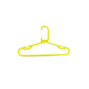 100x  Yellow Strong Heavy Duty Plastic Kids Baby Hangers, Suit,trouser Garment Clothes Hanger