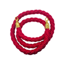 Premium Quality 1 Meter Red Rope With Gold End