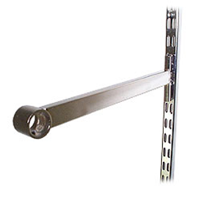 Twin Slot 25mm Tube Support Bracket For Slotted Upright Fashion System 300mm Long – Spur Fit