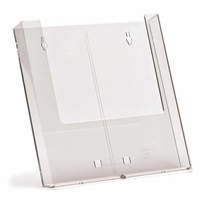 A4 Portrait Leaflet Holder - Wall Mounted