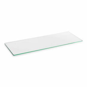 900mm*200mm*6mm-Clear Tempered Glass Shelf Panel Storage Sheet Shelving Display Bathrom Shelves