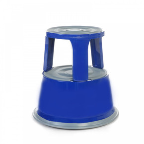 High Quality Heavy Duty Step Foot Kick Stool with Castors Retail, Office, Shop.