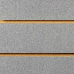 Silver Slatwall Panel