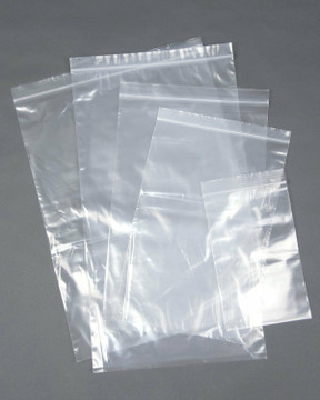 Grip Seal Clear Plain Poly Plastic Heavy Duty Strong Easy Grip bags