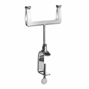 Chrome Display Price Ticket Card Holder Clothes Rail - Clamp on Type