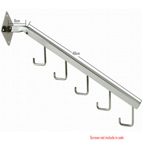 Wall Mounted J Hooks Angle Arm