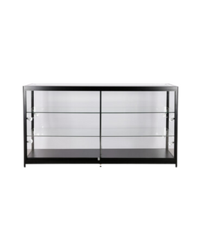 New Black Aluminium Counter Showcase 100cm Display Retail Shop Fitting