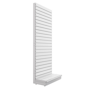 Retail Slatwall Back Panel Shelving Unit - H180cm X W80cm