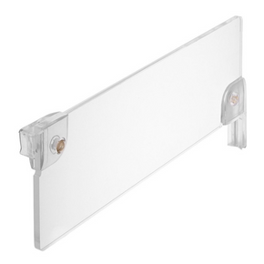 Acrylic Shelf Divider for Retail Shelving - H75mm