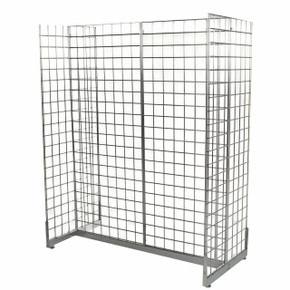 5ft Gridwall Mesh 'H' Stand Gondola Stand