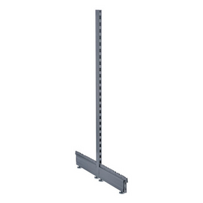 160cm Upright and Base Leg (Finisher) For Retail Gondola Shelving