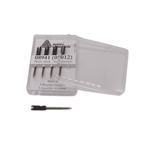 5 x Avery Dennison Mark 2 Standard Tagging Gun Needles Regular Kimble Tag Mk II