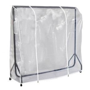 Clear Quality Clothes Garment Rail Protective Waterproof Cover