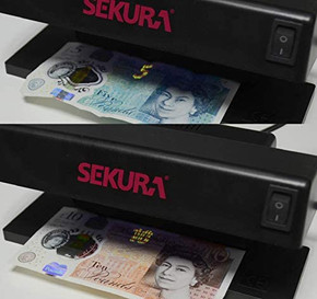 SEKURA UVL1 Money Detector Unit 240V SEKURA UVL1 Money Detector Unit 240V