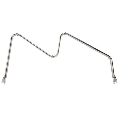 Twin Slot Fashion System 1000mm Zig Zag Hanging Rail