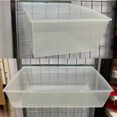 New Heavy Duty Crate Box Storage Hobby Box Slatbox Shelf Box Slatwall Display