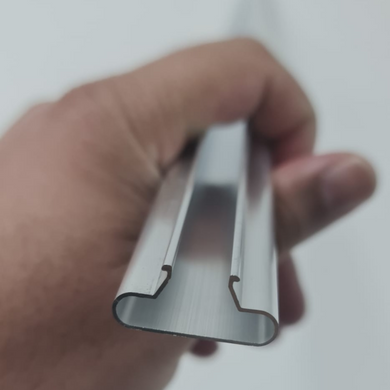 aluminium metal insert for slat wall panels