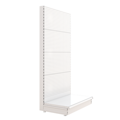 Retail Perforated Back Panel Retail Shelving - H240cm X W66.5cm