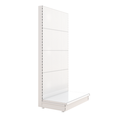 Retail Perforated Back Panel Retail Shelving - H240cm X W80cm