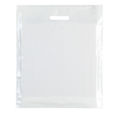 Plastic Plain White Carrier Bags