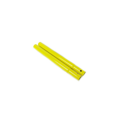 Yellow Pink Extension Poles For Garment Clothes Rail Heavy Duty Comes In 12 Inch Pair