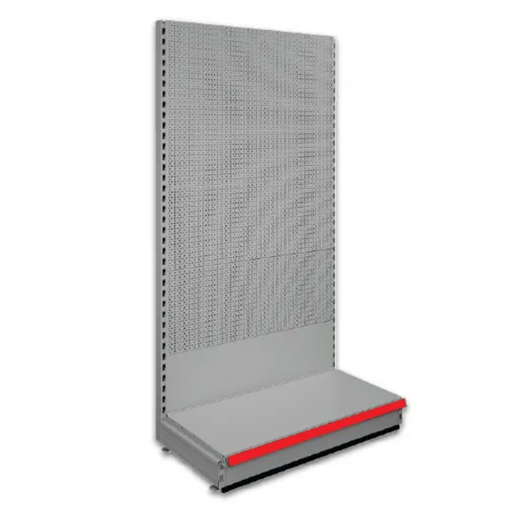 Retail Perforated Back Panel Retail Shelving - H180cm X W125m