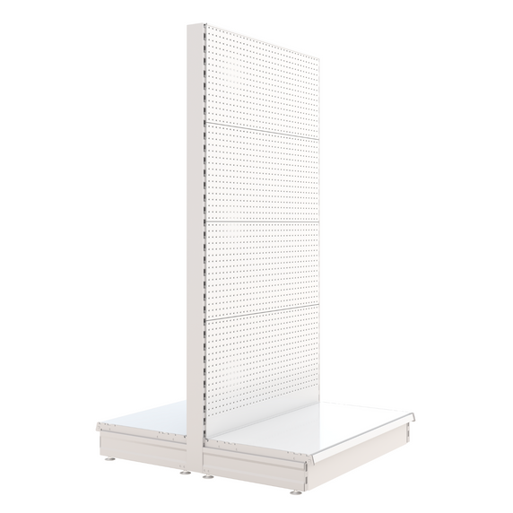 Retail Perforated Back Panel Retail Shelving - H240cm X W100cm