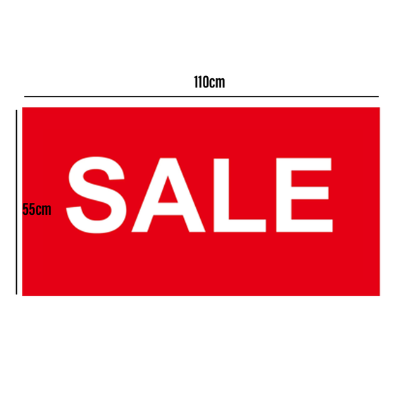 SALE Poster Window Display Sign