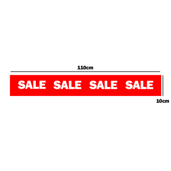 SALE SALE SALE Poster Window Display Sign- Pack of 3