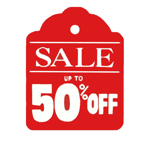 SALE UP TO 50% OFF Double-Sided Hanging Sign